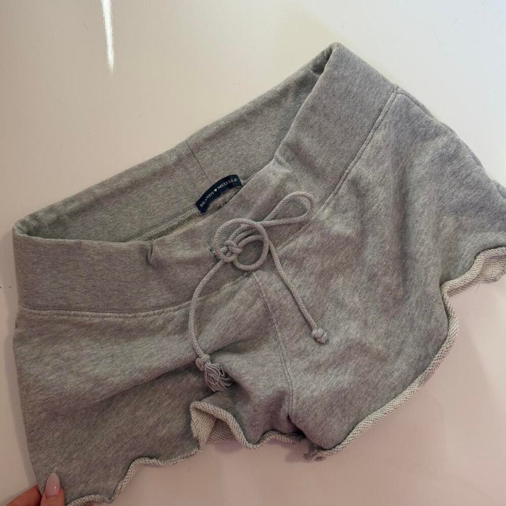 Brandy melville drawstring shorts worn